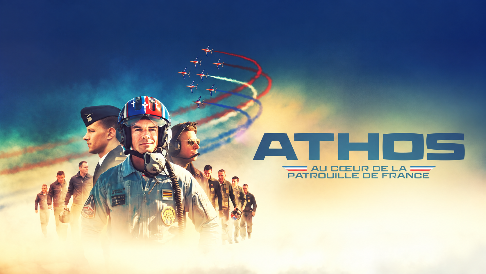 Affiche du film Athos, au cœur de la Patrouille de France